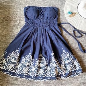 Boho Embroidered Sundress